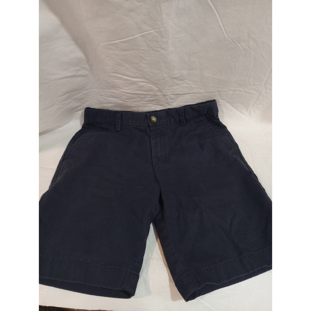 Vineyard Vines  Navy Blue Chino Shorts Size 10 Cotton Twill Preppy Classic